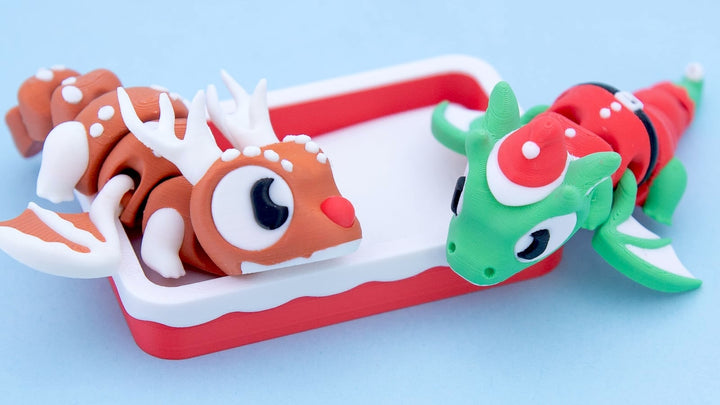 Finding the Perfect Christmas Gift - Meet the Wiggly Xmas Dragons