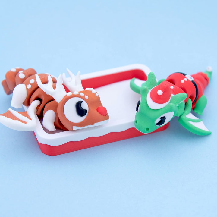 Finding the Perfect Christmas Gift - Meet the Wiggly Xmas Dragons
