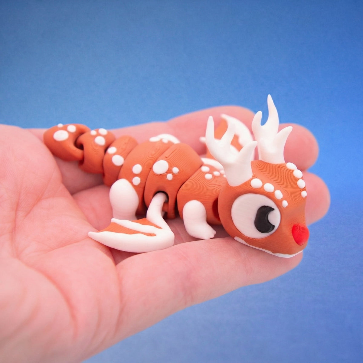 Rudy the Reindeer Dragon figurine