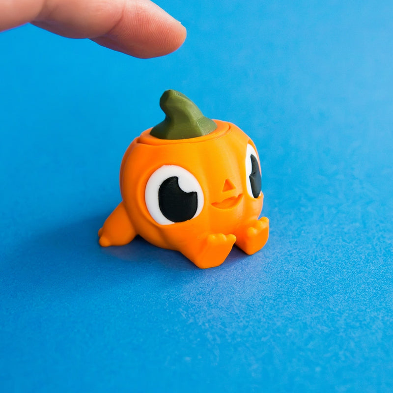 Boggle the Pumpkin Clicker in its released position.