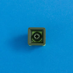 Boltsy the frankenstein keycap underside MX stem.