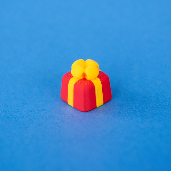 Bowsy the Red Present Keycap