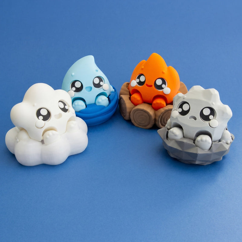 The Elemental Clicker Crew