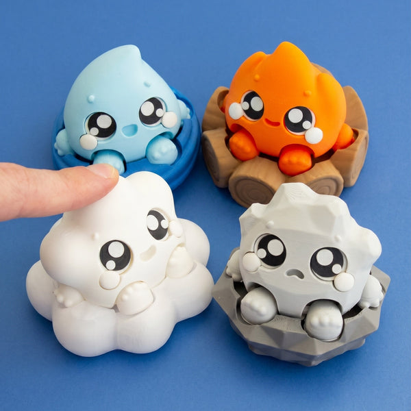 The Elemental Clicker Crew