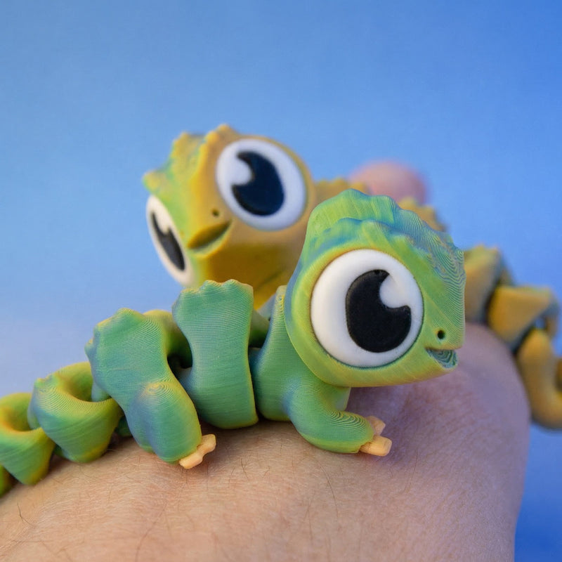 Camellia the Colour-Shift Chameleon