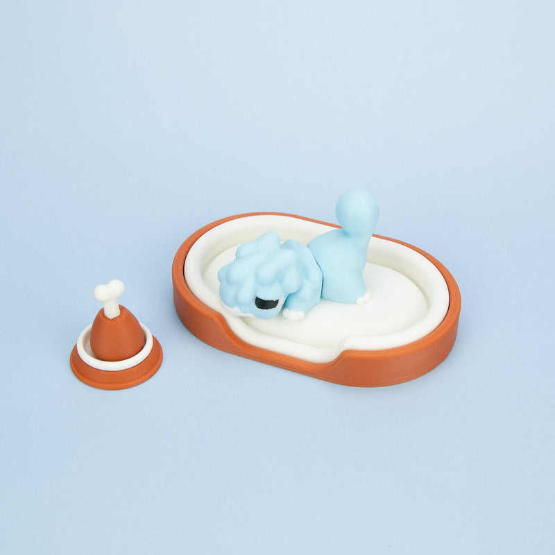 Chonk Dragon Classic Bed Set (with Bowl + Drumstick)