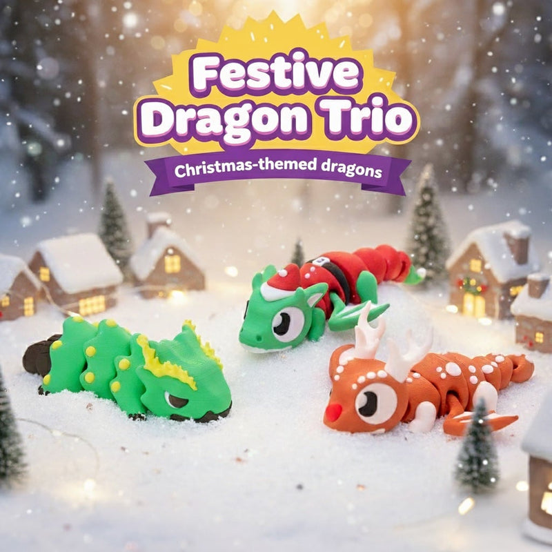 Festive Dragon Trio