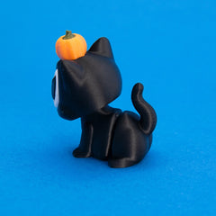 Cinder the Pumpkin Cat