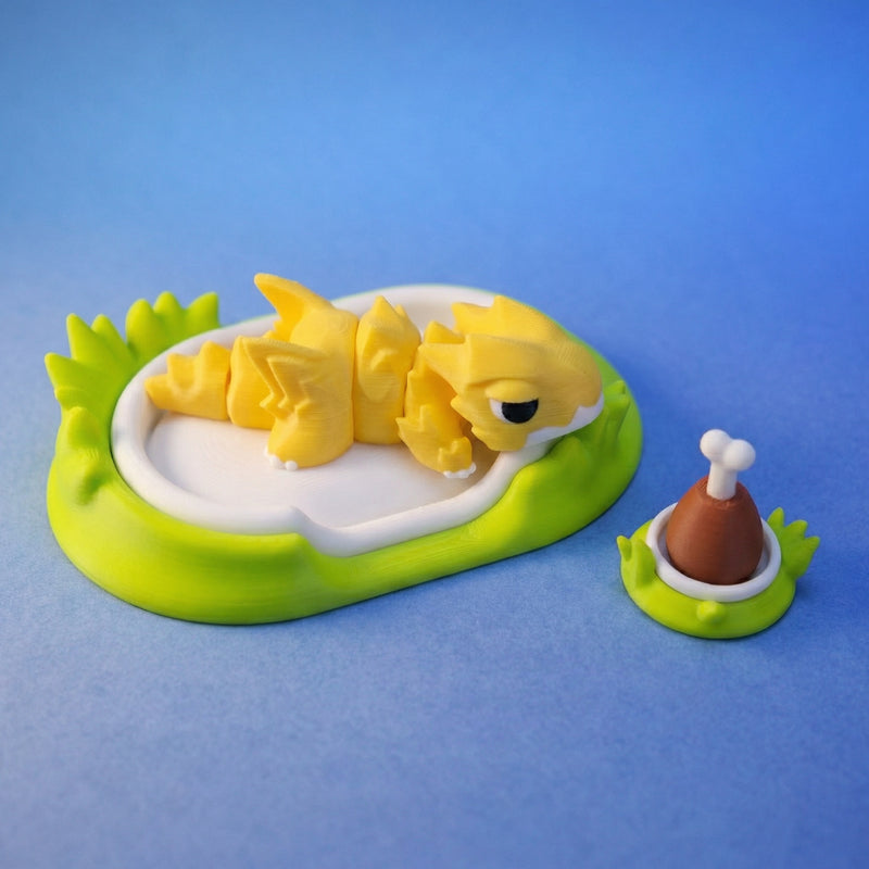 Chonk Dragon Grass Bed Set