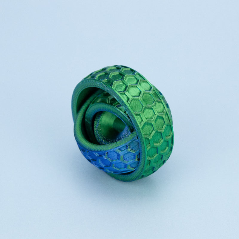 Gyro Fidget - 4-Ring Spinner