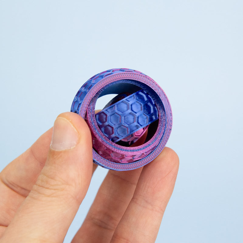 Gyro Fidget - 4-Ring Spinner