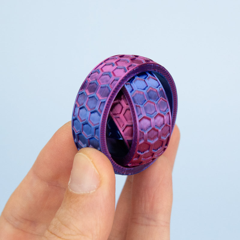 Gyro Fidget - 4-Ring Spinner