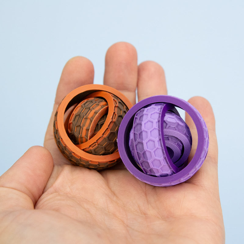Gyro Fidget - 4-Ring Spinner