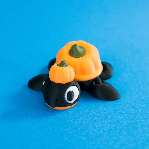 Gourdon the Pumpkin Turtle