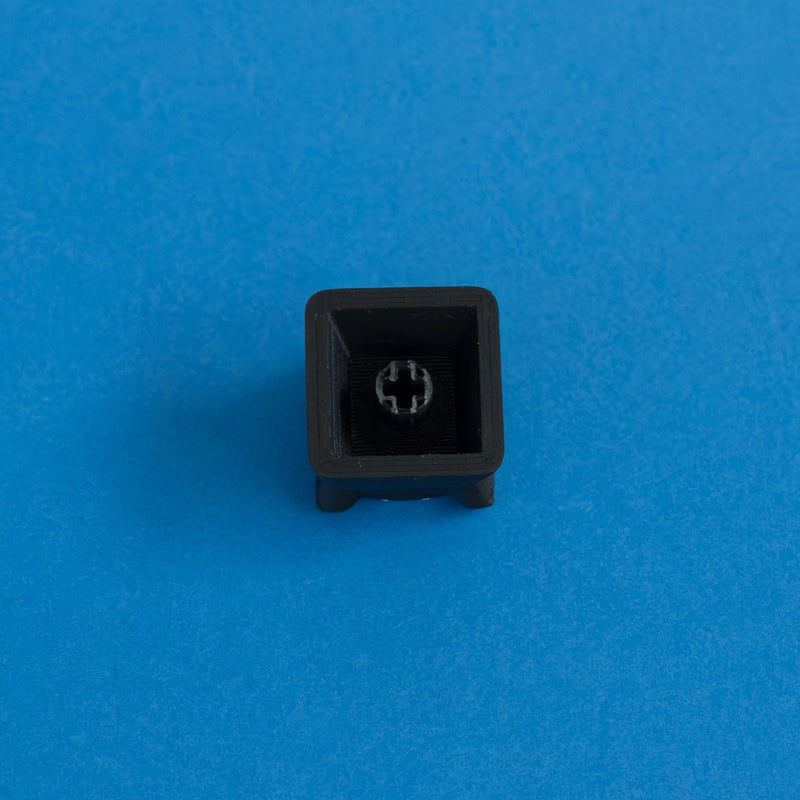 Grimsy the reaper keycap underside MX stem.