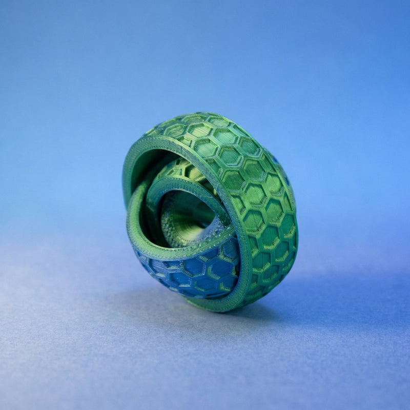 Gyro Fidget - 4-Ring Spinner