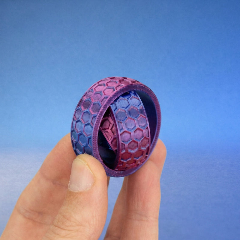 Gyro Fidget - 4-Ring Spinner