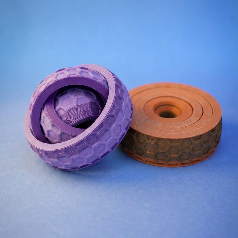 Gyro Fidget - 4-Ring Spinner