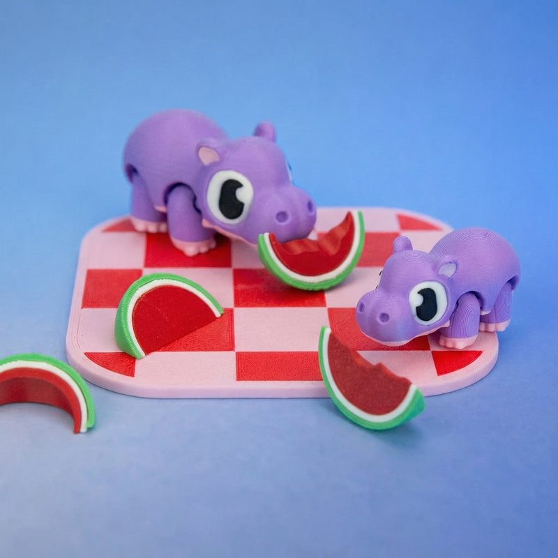 Hope’s Hippo Picnic Scene Set