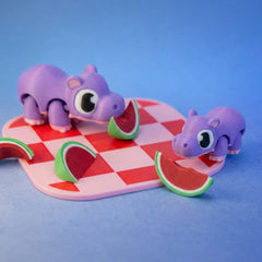 Hope’s Hippo Picnic Scene Set