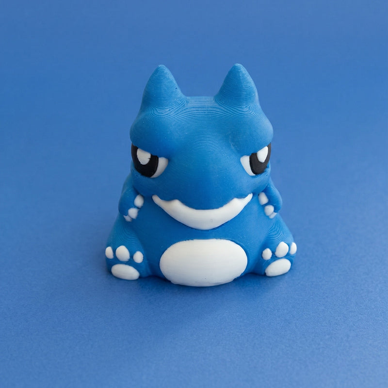 Poko the Blue Pocket Chonk