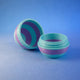 Blue & Purple Striped Easter Egg