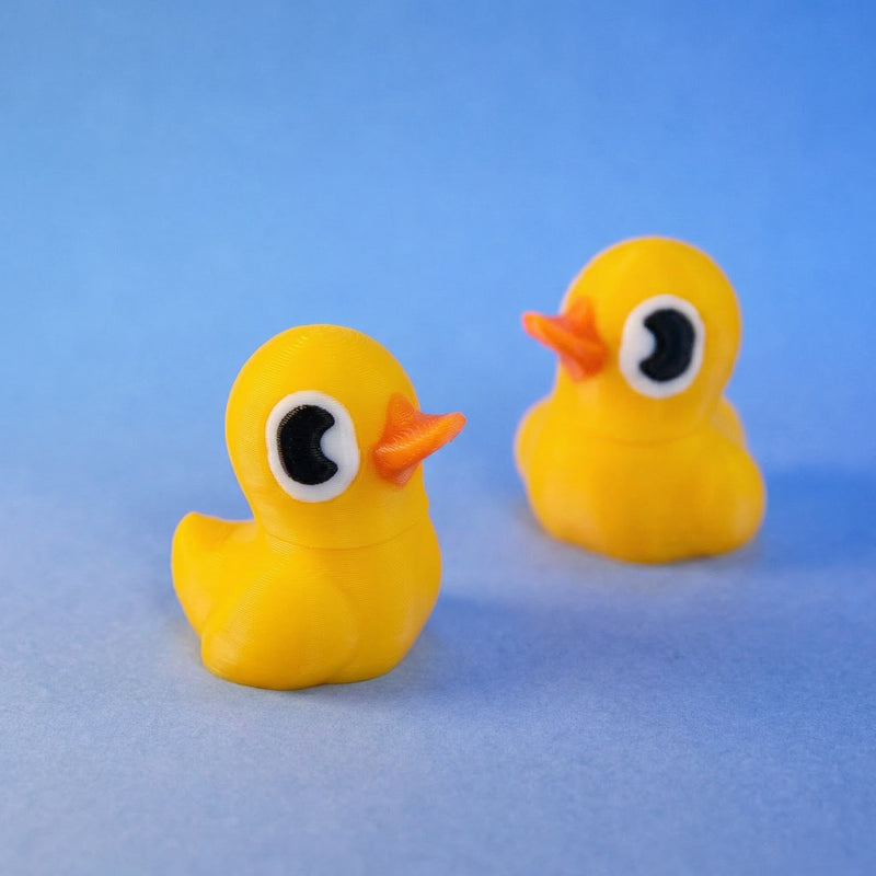 Rubba Dukky Birb 3D-printed articulated figurine — angle view