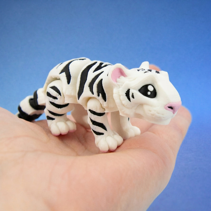 Snowpaws the White Bengal Tiger