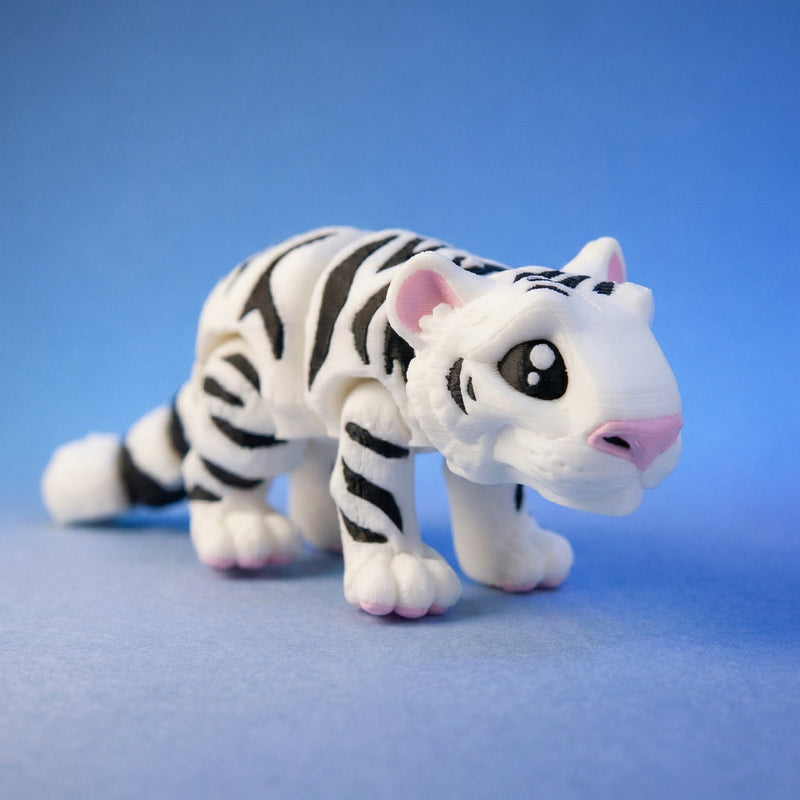 Snowpaws the White Bengal Tiger