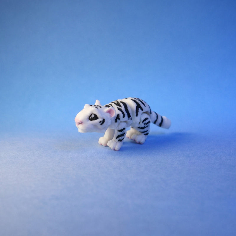 Snowpaws the White Bengal Tiger