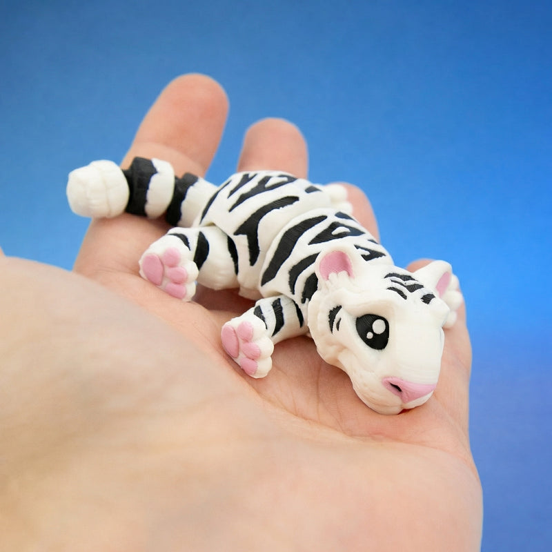 Snowpaws the White Bengal Tiger