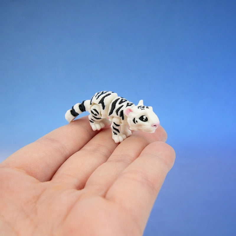 Snowpaws the White Bengal Tiger