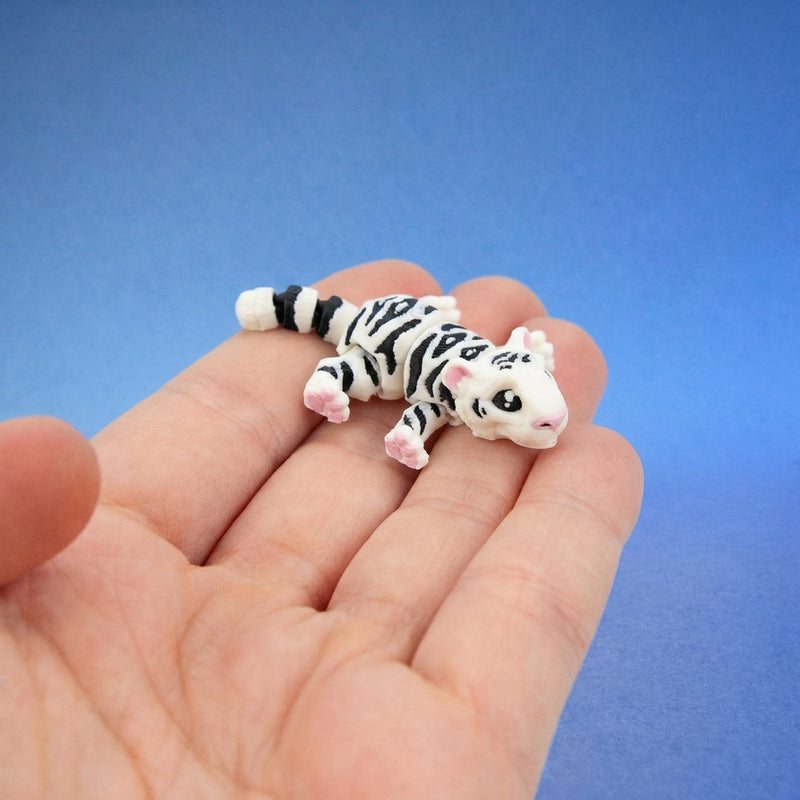 Snowpaws the White Bengal Tiger