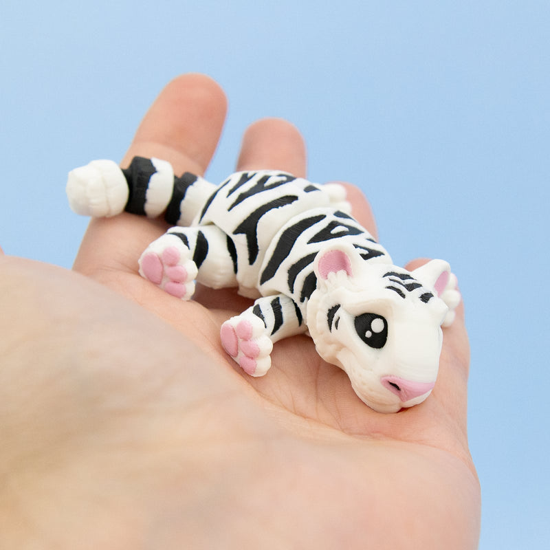 Snowpaws the White Tiger