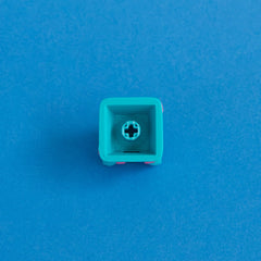 Spotto the monster keycap underside MX stem.
