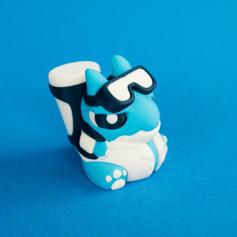 Swab scientist pocket chonk front view.
