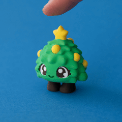 Tannen the Christmas Tree Clicker click demonstration, released and pressed