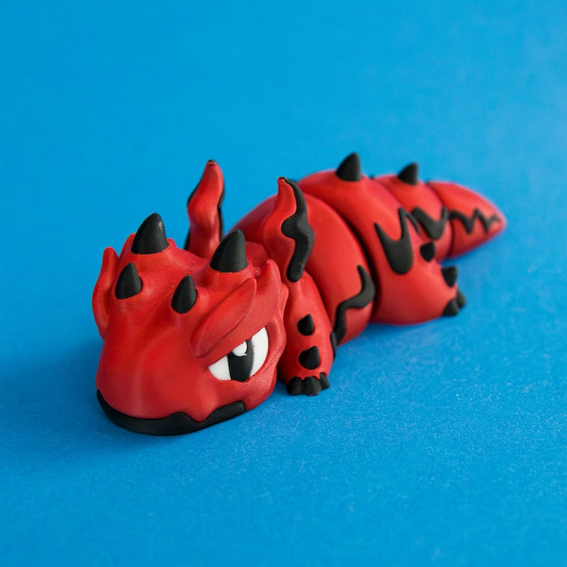 Torr inferno chonk dragon front left view.