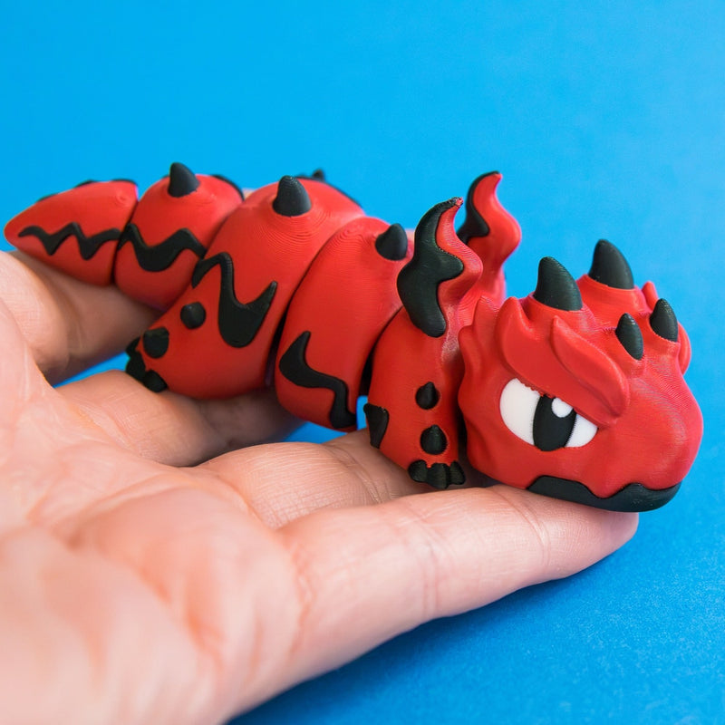 Torr inferno chonk dragon front view.