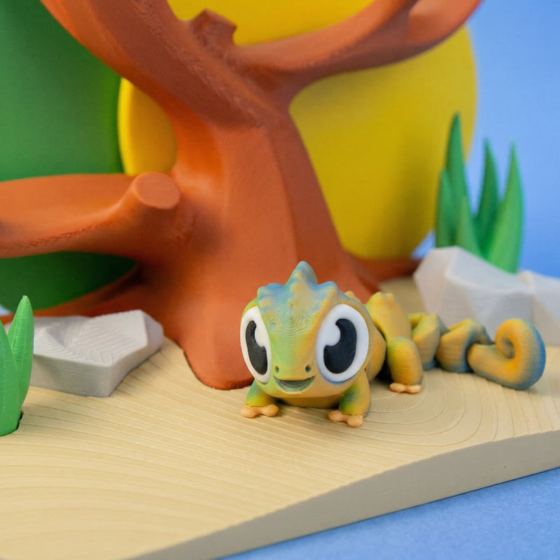 Camellia the Colour-Shift Chameleon