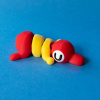 Asleep - Red & Yellow