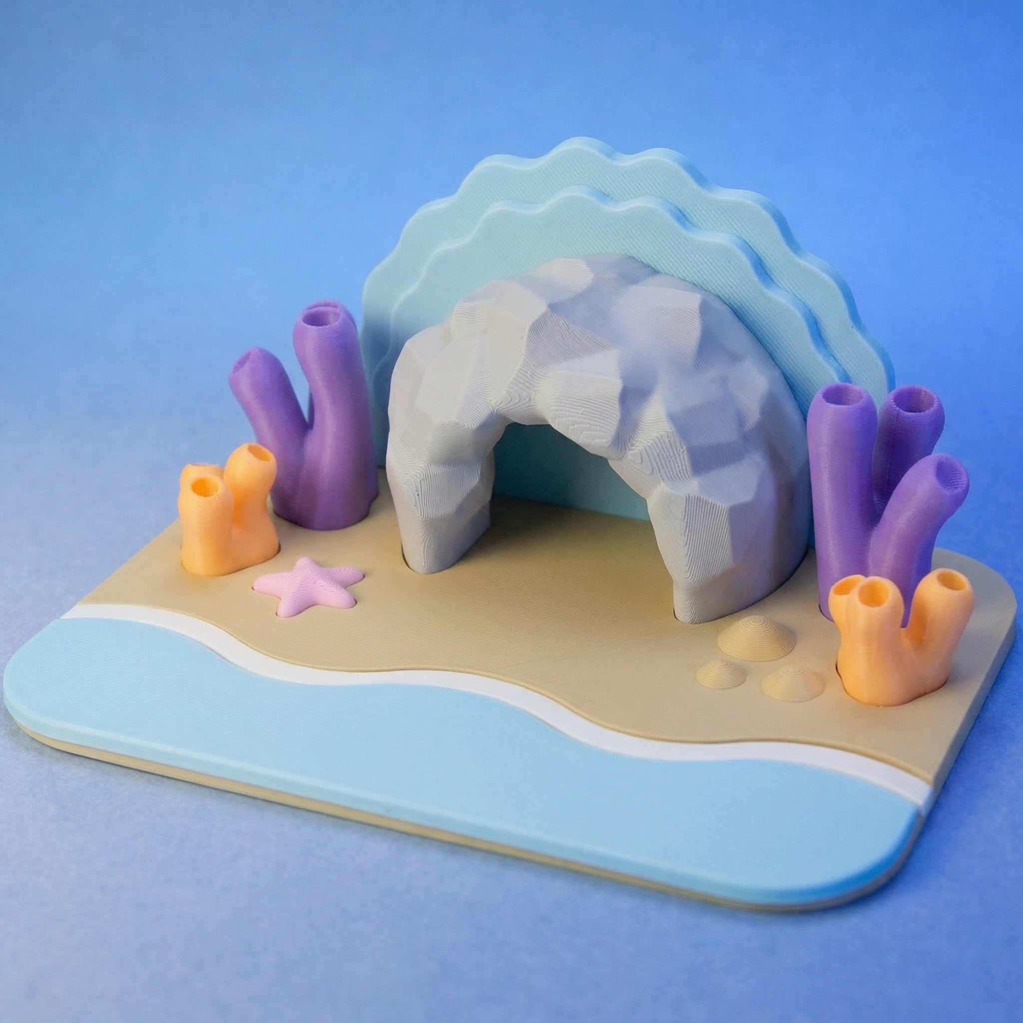 Underwater Habitat Scene - Build a Mini Ocean World | Wiggly Stuff